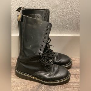 Dr. Martens 1914 14 Hole Black Combat Boots
